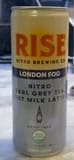 Rise Brewing Co. Nitro Earl Grey Tea Oat Milk Latte