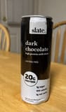 Slate Dark Chocolate High Protein Milk Shake