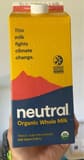 Neutral Whole Milk