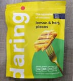 Daring Lemon & Herb Plant Chicken Pieces 8 oz