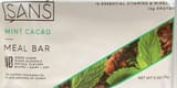 Sans Mint Cacao Meal Bar