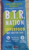 B.T.R. Nation Dark chocolate brownie nut butter bar