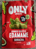 The Only Bean Crunchy Roasted Edamame Sriracha Flavored
