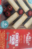Ali Mags Chicken Parm inspired Spring Rolls