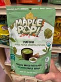 Maple Pop! Matcha Organic Maple Caramel Popcorn