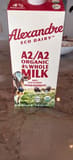 Alexandre Eco Dairy A2/A2 Organic 4% Whole Milk