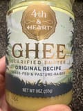 4th & Heart Ghee Clarified Butter Original Recipe Grass-fed & Pasture-raised