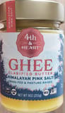 4th & Heart GHEE Clarified Butter Himalayan Pink Salt
