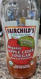 Organic Apple Cider Vinegar Raw and Unfiltered