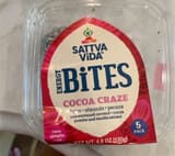 Sattva Vida Energy Bites Cocoa Craze
