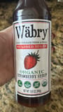 Wäbry Organic Strawberry Syrup
