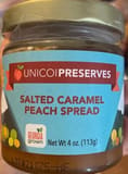 Unicoipreserves Salted caramel peach spread