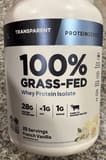 Transparent Labs 100% Grass-Fed Whey Protein Isolate
