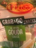 Frico All natural mild & creamy gouda cheese grab & go snacks, gouda, mild & creamy