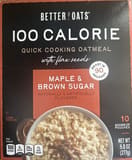 Best Serve Quick Cooking Oatmeal Maple & Brown Sugar