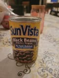 Sun Vista No salt added black beans