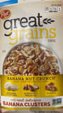 Post great grains Banana Nut Crunch Cereal