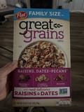 Post Great Grains Cereal Raisins, Dates, & Pecans