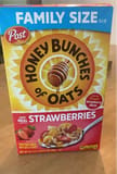 Post Honey Bunches of Oats with Real Strawberries