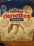 Hostess donettes POWDERED mini donuts