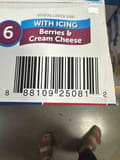 Berries & Cream Cheese With Icing