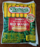 Nathan's Famous Jumbo Restaurant Style Beef Franks