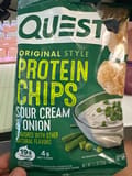 Quest Sour Cream & Onion Original Style Protein Chips