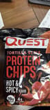 Quest Tortilla Style Protein Chips Hot & Spicy