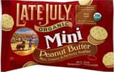 Late July Snacks Organic mini peanut butter sandwich crackers