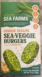 Atlantic Sea Farms Ginger sesame sea veggie burgers