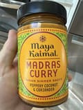 Maya Kaimal Madras curry indian simmer sauce