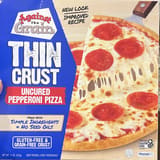 Against the Grain Thin Crust Uncured Pepperoni Pizza