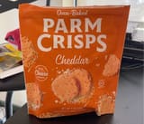 Parm Crisps Oven-Baked parm crisps cheddar