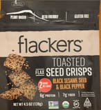Doctor In The Kitchen Flackers Toasted Seed Crisps - Sesame