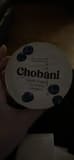 Chobani Greek Yogurt Blueberry on the Bottom