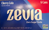 Zevia Zero Calorie Soda - Cherry Cola Naturally Flavored