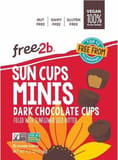 Free2b Dark Chocolate Sun Cups Minis