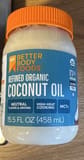 Betterbody Foods & Nutrition Llc Organic Coconut Oil