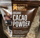 Better Body Foods Organic Cacao Powder