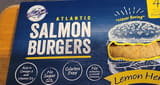 Blue Circle Atlantic salmon burgers lemon herb