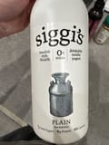 Siggi's plain drinkable yogurt