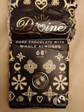 Divine Dark chocolate with whole almonds, chocolate