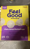 Feel Good Foods Pork soup dumplings