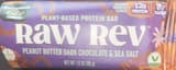 RawRev Raw Rev Plant-Based Protein Bar Peanut Butter Dark Chocolate & Sea Salt