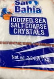 Sal Bahia Iodized Sea Salt Coarse Crystals