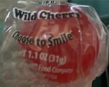 Choose to Smile Wild Cherry Lollipop