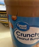 Great Value Crunchy Peanut Butter