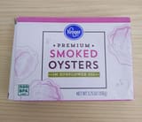 Kroger Premium Smoked Oysters