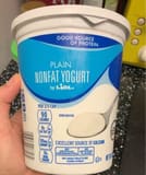 Lidl Plain nonfat yogurt