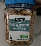 Alesto Salted Roasted Deluxe Whole Cashews